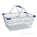 25L Metal basket, Metal Wire Basket, Metal Shopping Basket